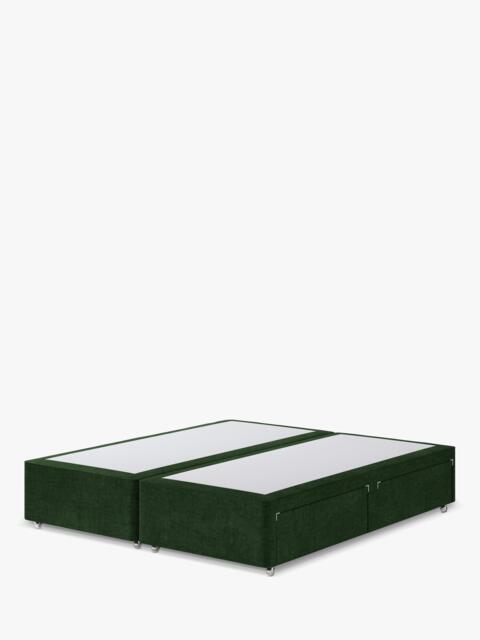 Hypnos Pocket Sprung Upholstered 4 Drawer Divan Base, Super King Size - image 1