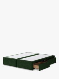 Hypnos Pocket Sprung Upholstered 4 Drawer Divan Base, Super King Size - thumbnail 2