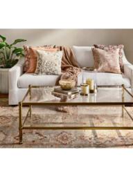 Pottery Barn Daphne Hurricane Candle Holder, Brass - thumbnail 5