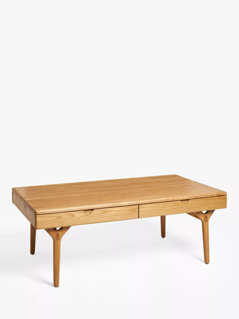 John Lewis X-Ray Wood Coffee Table, Oak - image 1