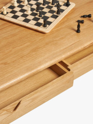 John Lewis X-Ray Wood Coffee Table, Oak - thumbnail 4