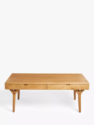 John Lewis X-Ray Wood Coffee Table, Oak - thumbnail 2