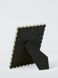 "John Lewis Archive Wave Ceramic Photo Frame, 5 x 7"" (13 x 18cm), Green" - thumbnail 3