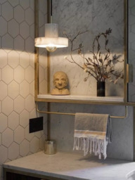 Tom Dixon Stone Marble LED Pendant Ceiling Light, Stone - thumbnail 5