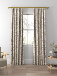 Voyage Cervino Made to Measure Curtains or Roman Blind, Damson - thumbnail 3