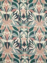 Harlequin Melora Pair Lined Pencil Pleat Curtains, Teal/Pink - thumbnail 2