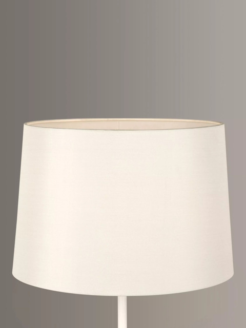 John Lewis Gemma Silk Tapered Lampshade, Oyster - image 1