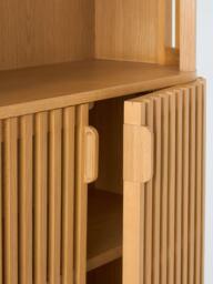 John Lewis Slatted II Storage Unit/Bookcase, Oak