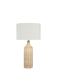 Pacific Anika Woven Rattan Table Lamp
