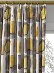 Harlequin Kanjiro Made to Measure Curtains or Roman Blind, Ochre - thumbnail 2