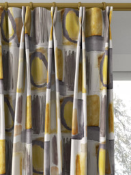 Harlequin Kanjiro Made to Measure Curtains or Roman Blind, Ochre - thumbnail 4