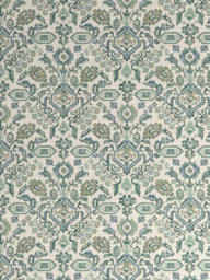John Lewis Avani Weave Pair Lined Pencil Pleat Curtains, Green - thumbnail 6