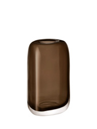 LSA International Melt Vase, H24cm, Brown - thumbnail 3