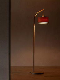 Tom Raffield Stem Floor Lamp, Light Oak - thumbnail 2