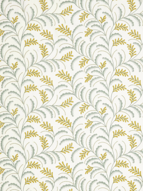 John Lewis Jouvene Embroidered Made to Measure Curtains or Roman Blind, Citrine - image 1
