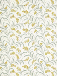 John Lewis Jouvene Embroidered Made to Measure Curtains or Roman Blind, Citrine - thumbnail 1