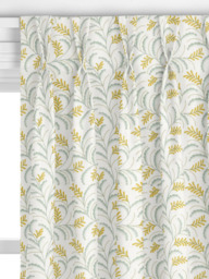 John Lewis Jouvene Embroidered Made to Measure Curtains or Roman Blind, Citrine - thumbnail 4