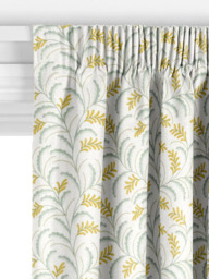 John Lewis Jouvene Embroidered Made to Measure Curtains or Roman Blind, Citrine - thumbnail 3