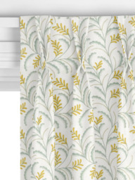 John Lewis Jouvene Embroidered Made to Measure Curtains or Roman Blind, Citrine - thumbnail 5