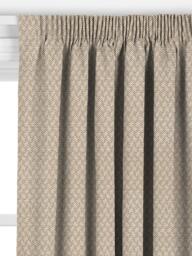 John Lewis Abstract Herringbone Made to Measure Curtains or Roman Blind, Caramel - thumbnail 2