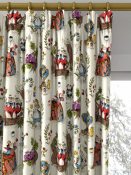 Disney Home x Sanderson Alice Made to Measure Curtains or Roman Blind, Hundreds & Thousands - thumbnail 2