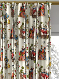 Disney Home x Sanderson Alice Made to Measure Curtains or Roman Blind, Hundreds & Thousands - thumbnail 6
