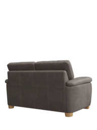 John Lewis Camden Small 2 Seater Leather Sofa, Light Leg - thumbnail 4