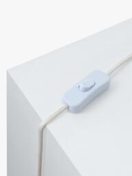 John Lewis Burano Striped Ceramic Table Lamp - thumbnail 6