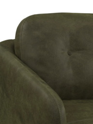 John Lewis Arlo Medium 2 Seater Leather Sofa Bed, Dark Leg - thumbnail 6