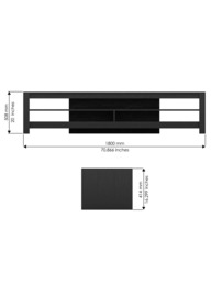 "AVF Calibre 180 TV Stand for TVs up to 85""" - thumbnail 5