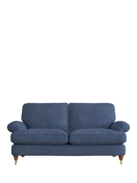 Laura Ashley Beaumaris Medium 2 Seater Sofa, Teak Leg