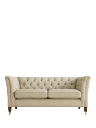 Laura Ashley Chatsworth Medium 2 Seater Sofa, Teak Leg - thumbnail 3