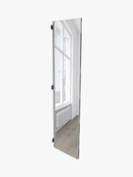 John Lewis Ascot/Newlyn Fold Out Full-Length Wardrobe Mirror, 173 x 36cm - thumbnail 1