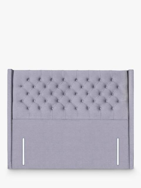John Lewis Margot Winged Full Depth Upholstered Headboard, Super King Size - image 1