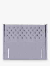 John Lewis Margot Winged Full Depth Upholstered Headboard, Super King Size - thumbnail 1