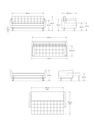 Swyft Model 10 Large 3 Seater Sofa Bed - thumbnail 2