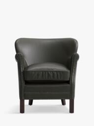 Halo Little Professor Leather Armchair - thumbnail 1