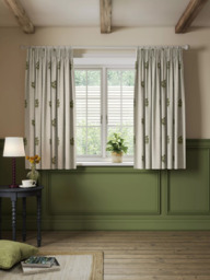 John Lewis Ariana Embroidered Pair Lined Pencil Pleat Curtains - thumbnail 5