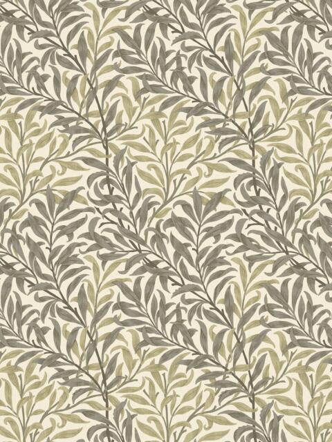 William Morris At Home Willow Bough Made to Measure Curtains or Roman Blind, Flax - image 1