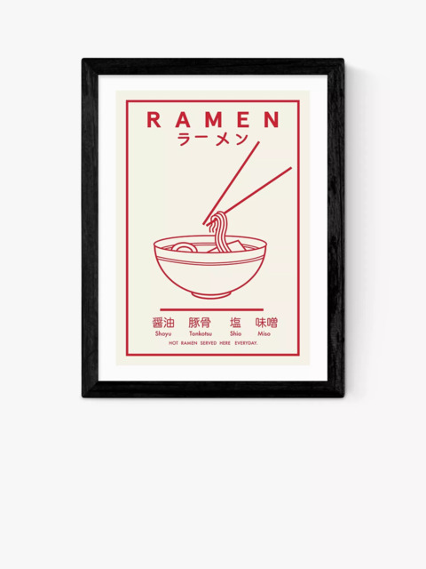 EAST END PRINTS Violet Studio 'Ramen' Framed Print - image 1