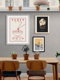 EAST END PRINTS Violet Studio 'Ramen' Framed Print - thumbnail 2