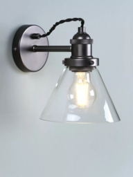 Laura Ashley Isaac Glass Wall Light - thumbnail 4