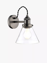 Laura Ashley Isaac Glass Wall Light - thumbnail 1