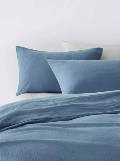 John Lewis Cotton Muslin Duvet Cover Set - image 1