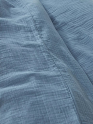 John Lewis Cotton Muslin Duvet Cover Set - thumbnail 3