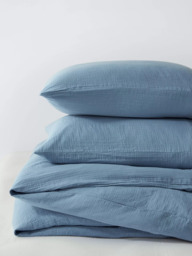 John Lewis Cotton Muslin Duvet Cover Set - thumbnail 5