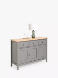 John Lewis Wilton Wide Sideboard, Grey - thumbnail 5
