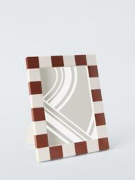 John Lewis Checkerboard Photo Frame - thumbnail 1