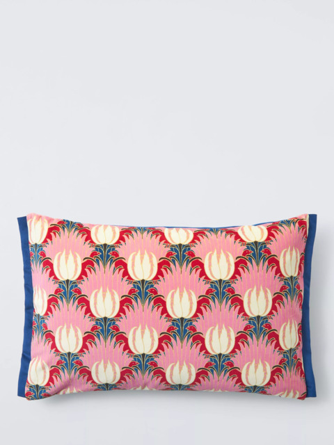 Morris & Co. Tulip and Bird Velvet Cushion - image 1