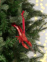 John Lewis The Curator Lobster Bauble, Red - thumbnail 2